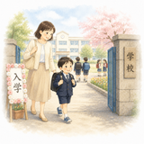 9. 学校に入ります（がっこうにはいります）— masuk sekolah