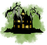 Pagebound Southern Gothic Spooky House Icon