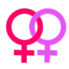 Pagebound Sapphic Genres Icon
