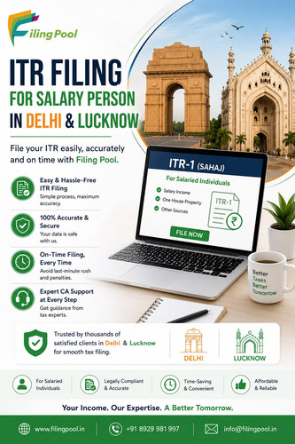 ITR Filing for Salaried Employees in Delhi & Lucknow – Expert CA Services | Filing Pool.jpg