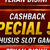 BONUS CASH BACK 5% UNTUK MEMBER SETIA - JPTOGEL77 (SLOT ONLY)