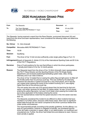 [Hungarian GP]Doc 41 Infringement Car 12 Yellow flag infringement page 1.png