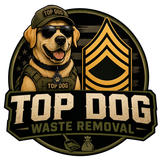Top Dog Waste Removal Geo Tagged Logo