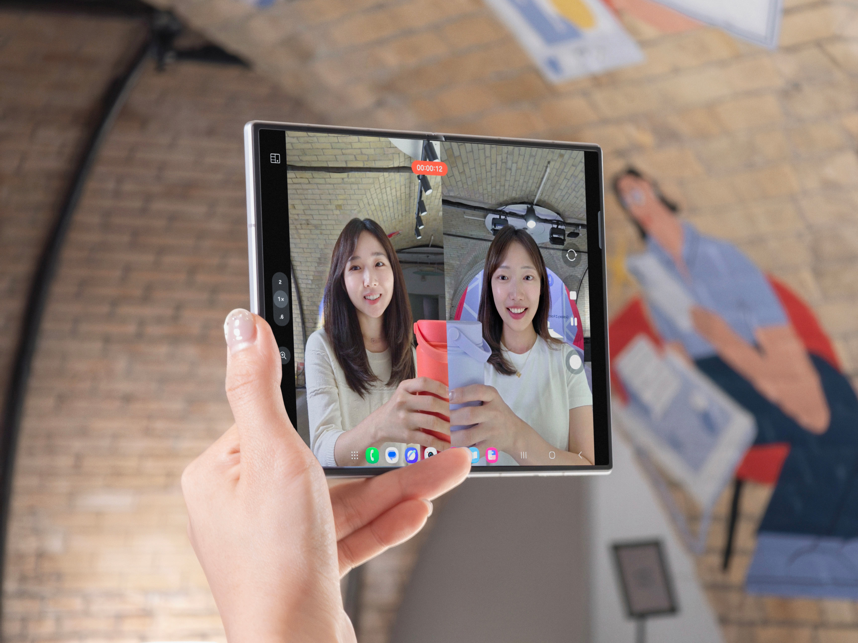 Samsung Galaxy Z Fold 8 Dual Recording