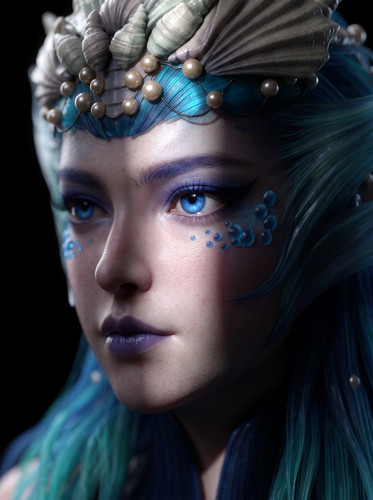 Woman in blue dress close up 202607192215.jpg