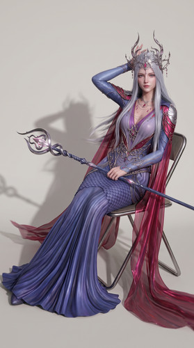 Woman with staff crown pose 202607192150.jpg