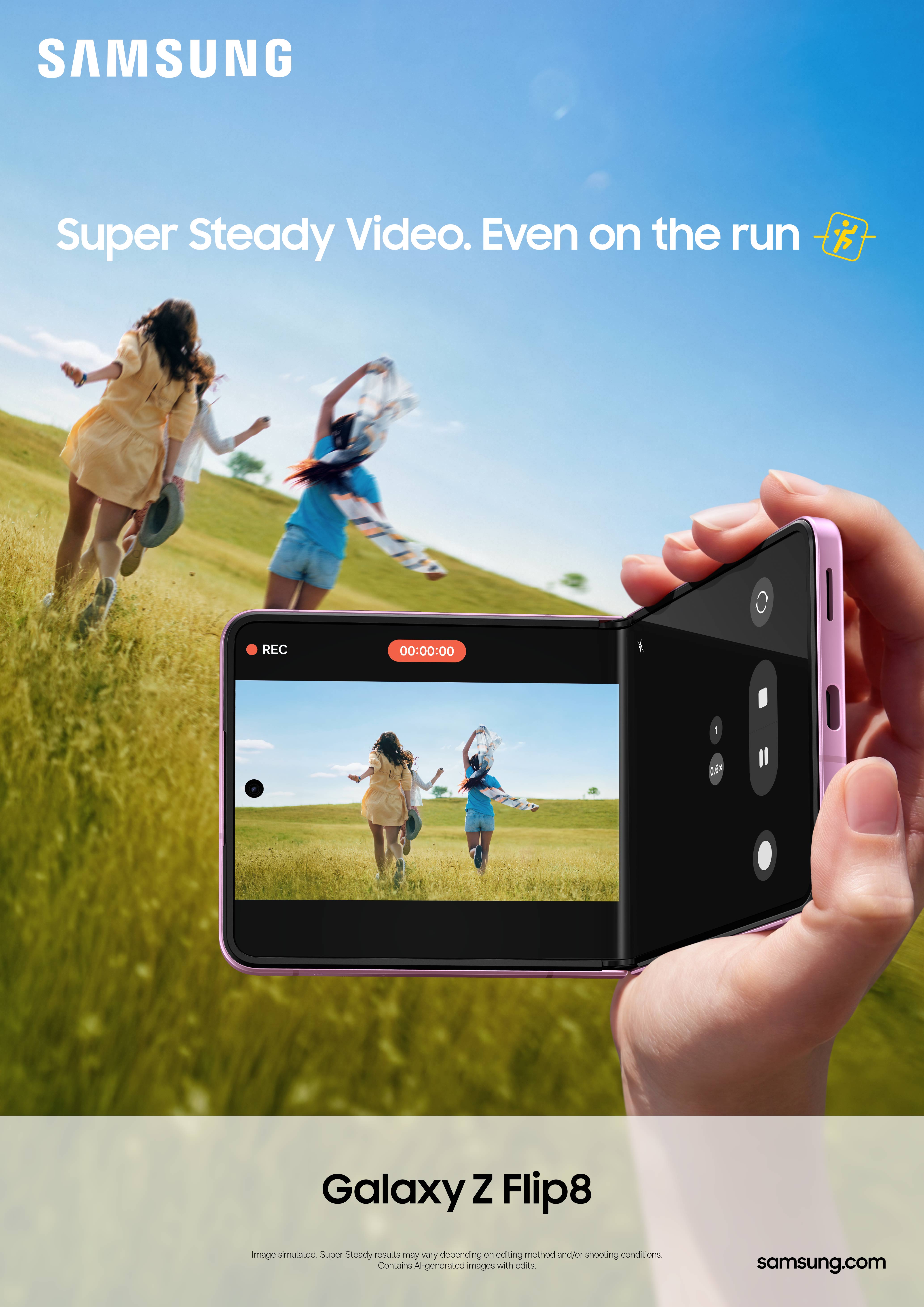 Samsung Galaxy Z Flip 8 Super Steady