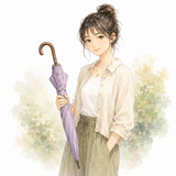 76. 持ちます — membawa, memegang