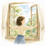 86. 開けます — membuka