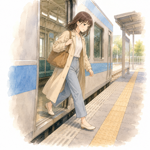 99. 降ります［電車を〜］ — turun dari kereta.png