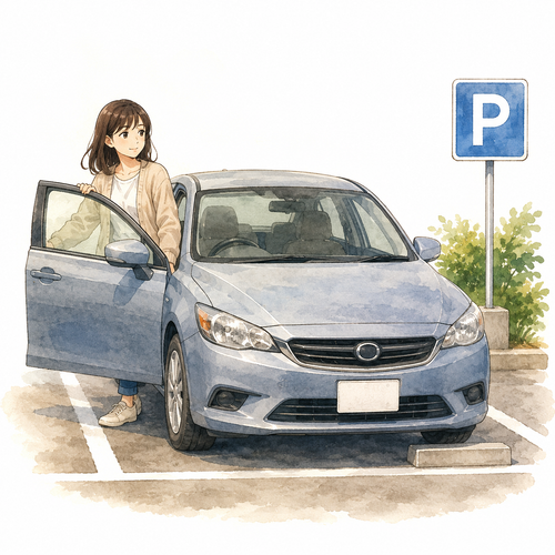 121. 止めます — menghentikan, memarkir.png