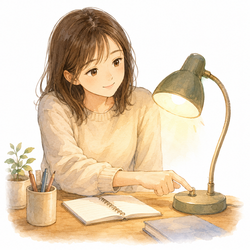 115. つけます — menyalakan, memasang, menghidupkan.png