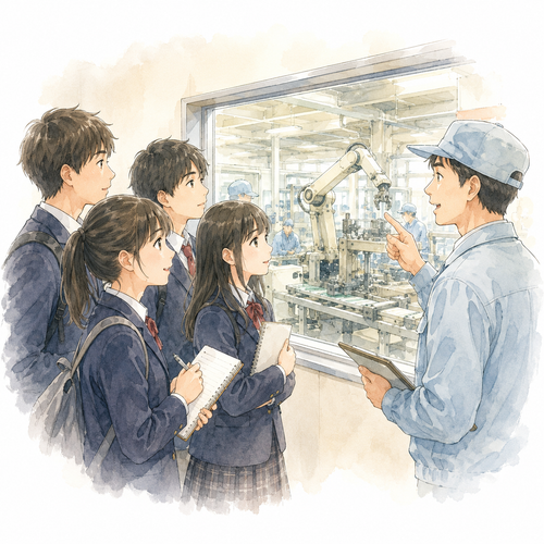 136. 見学します — mengunjungi untuk belajar.png