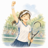 30. 勝ちます — menang