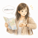 27. かかります — memakan waktu, perlu