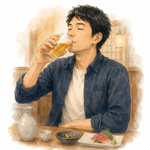 60. 飲みます — minum minuman keras.png