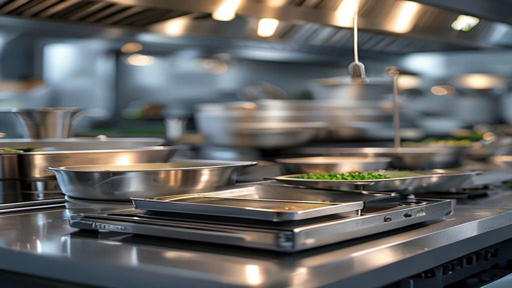 Clean chef bases with labeled food pans ready for dinner service on the cook line