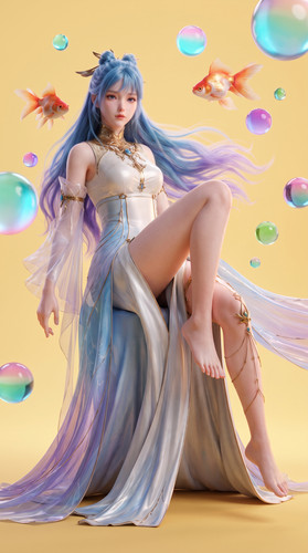Woman in surreal studio 2K 202607251608.jpg