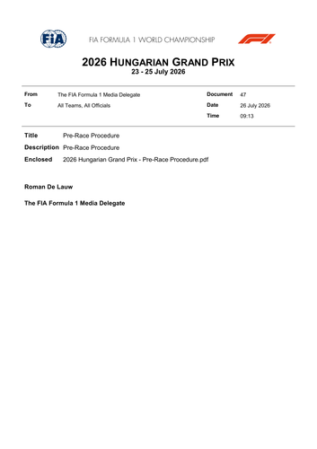 [Hungarian GP]Doc 47 Pre Race Procedure page 1.png