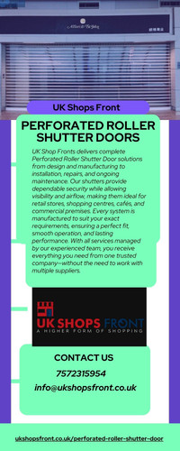 Perforated Roller Shutter Doors For Modern Retail Security Across Britain Today.jpg