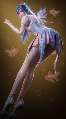Blue haired fairy looking back 2K 202607261321.jpg
