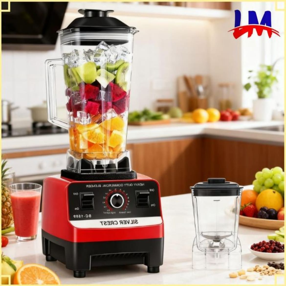 2in1 Blender Silver Crest 