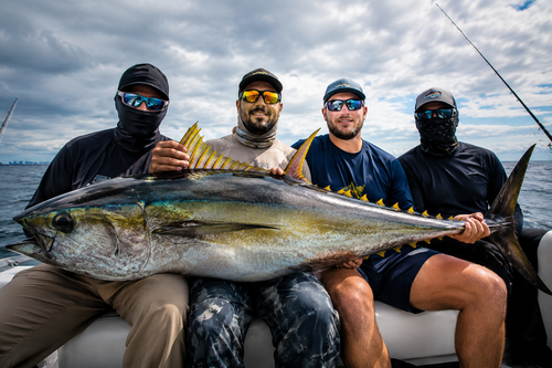 Spacious private fishing charter boat