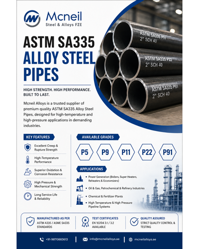 ASTM SA335 Alloy Steel Pipes Supplier in UAE | Seamless Alloy Steel Pipes.png