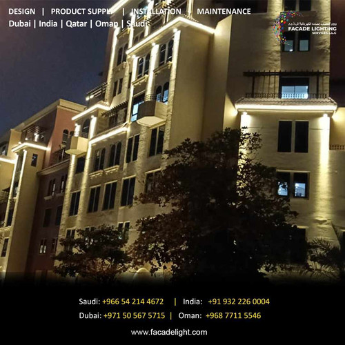Iconic Residential Health Care City Façade Illumination.jpg