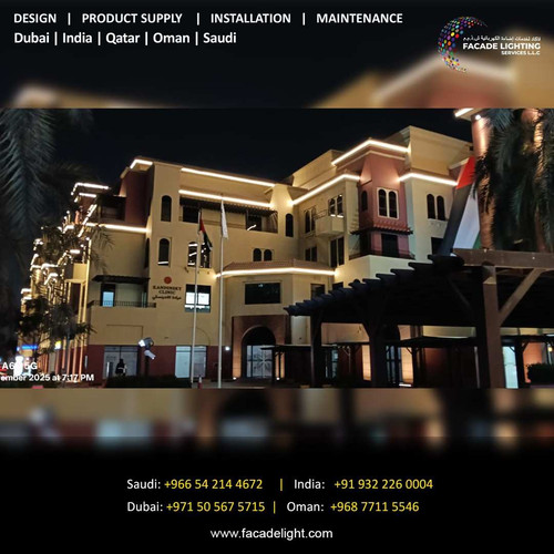 Iconic Residential Health Care City Façade Illumination.jpg