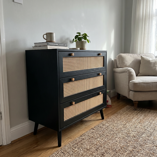 70cm wide shallow-depth option Setup: DHS Black Chest of Drawers.png