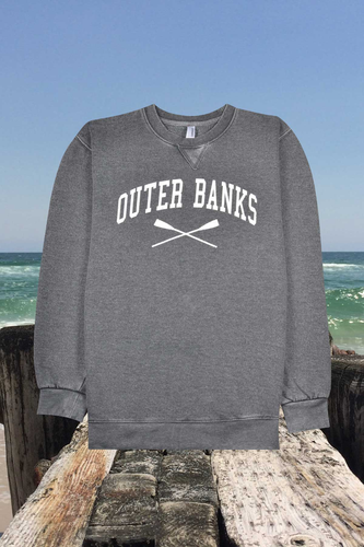 Nautical OUTER BANKS Sweatshirt - Vintage Wash.png