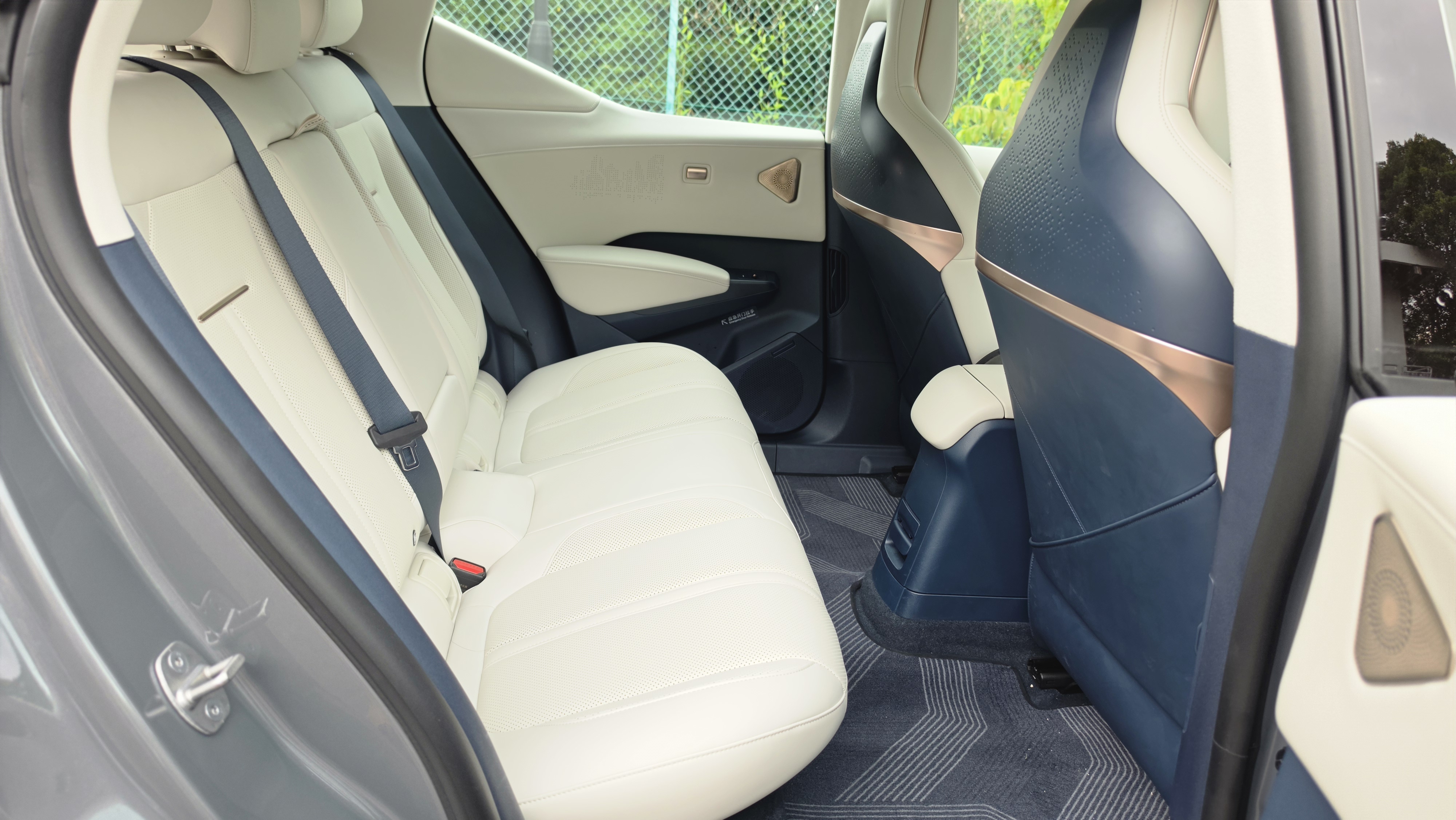 Zeekr X Urban rear seats