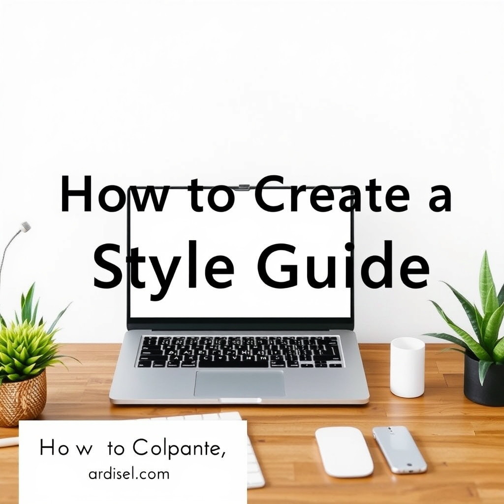 The Blueprint for Digital Consistency: How to Create a Style Guide for Your Website