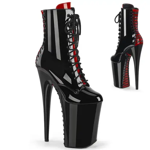 pleaser infinity 1020fh lack schwarz rot 38 us 8.webp