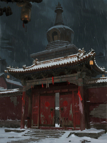 寺庙外，寺庙大门.jpg