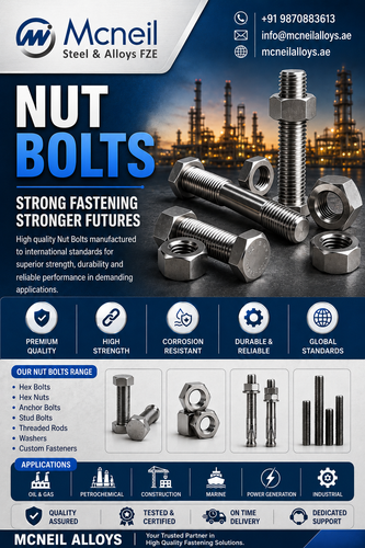 Industrial Nut Bolts Supplier & Exporter in UAE | Mcneil Alloys.png