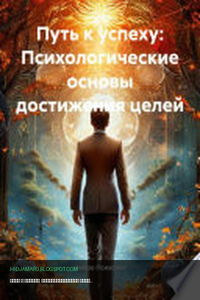 Обложка книги «Путь к успеху: Психологические основы достижения целей» - Нейро Психолог