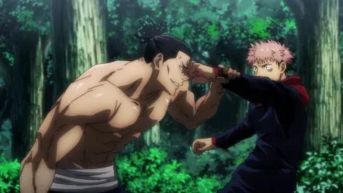 Aoi Todo beginning to guide Yuji %28Anime%29.webp