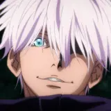 Satoru Gojo smirks before attacking Juzo %28Anime%29