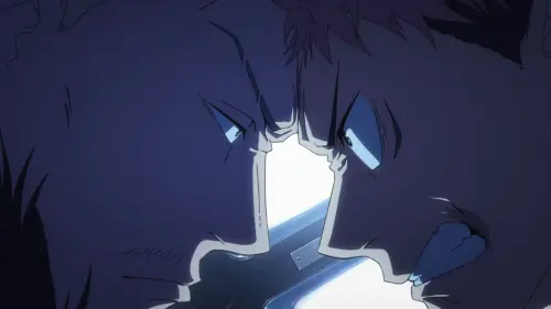 Yuji clashes with Hakari %28Anime%29.webp