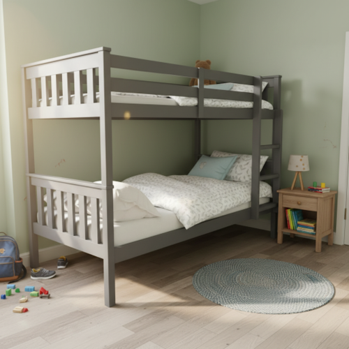 Gave up rearranging and bought a double decker bed.png