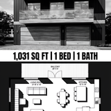 Garage apartment layout blueprint 202608011427 x4