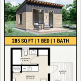Modern 1 Bedroom Plan 202608011418 x4