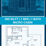 Forest cabin floor plan blueprint 202608011418 3 x4