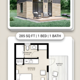 Forest cabin floor plan blueprint 202608011418 4 x4