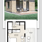 Forest cabin with floor plan 202608011418 x4