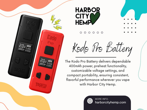 Performance problems are not always caused by the battery itself. Sometimes the cartridge simply isn’t making proper contact. Before assuming something is wrong with the Kodo pro battery, inspect: Thread alignment, Connection cleanliness, Cartridge installation, Visible debris. Over-tightening should also be avoided.

For more info visit here: https://harborcityhemp.com/product/yocan-kodo-pro

Contact: Harbor City Hemp
Address: 186 Specialty Pt, Sanford, FL 32771
Phone: 619-639-4386

Read Our Blogs:
https://harborcityhemp.weebly.com
https://harborcityhemp.tumblr.com/
https://harborcityhempcbd.wordpress.com/

More Links:
https://direct.me/harborcityhemp
https://harborcityhemp.livejournal.com/profile/
https://harborcityhemp.mystrikingly.com/