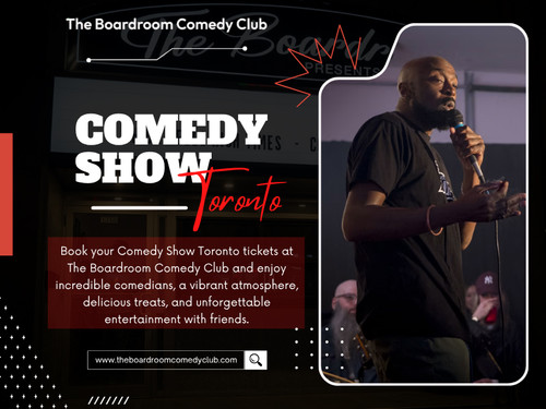 A live Comedy show Toronto naturally shifts your attention. Instead of checking your screen every few minutes, you focus on the stage, the stories, and the audience around you. For a couple of hours, everyday worries become much quieter. That simple change often leaves people feeling surprisingly refreshed.

Contact Us -
Address - 1350 St Clair Ave W, Toronto, ON M6E 1C4, Canada
Phone- +14168348654
Email- poonam3123@hotmail.com

Read Our Blogs -
https://theboardroomcomedyclub.mystrikingly.com/blog/comedy-club
https://boardroomcomedyclub.wixsite.com/boardroomcomedyclub/post/stand-up-comedy-toronto
https://theboardroomcomedyclub.medium.com

More Links -
https://gab.com/theboardroomcomedyclub
https://disqus.com/by/theboardroomcomedyclub/about/
https://medium.com/@theboardroomcomedyclub/about