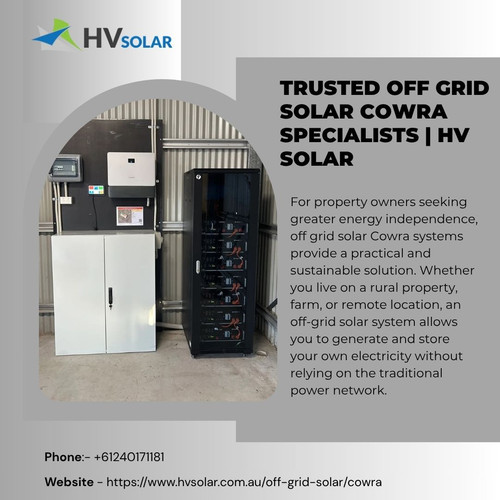 Trusted Off Grid Solar Cowra Specialists HV Solar.jpg